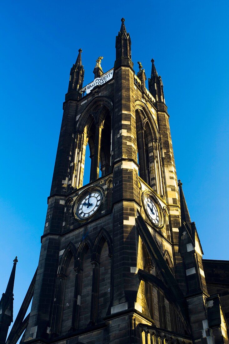 England, Tyne & Wear, Newcastle Upon Tyne The St thomas,  church near the Haymarket of Newcastle Upon Tyne, was built in 1839 upon the site of St Mary Magdalene, a former 12th century Leper Hospital