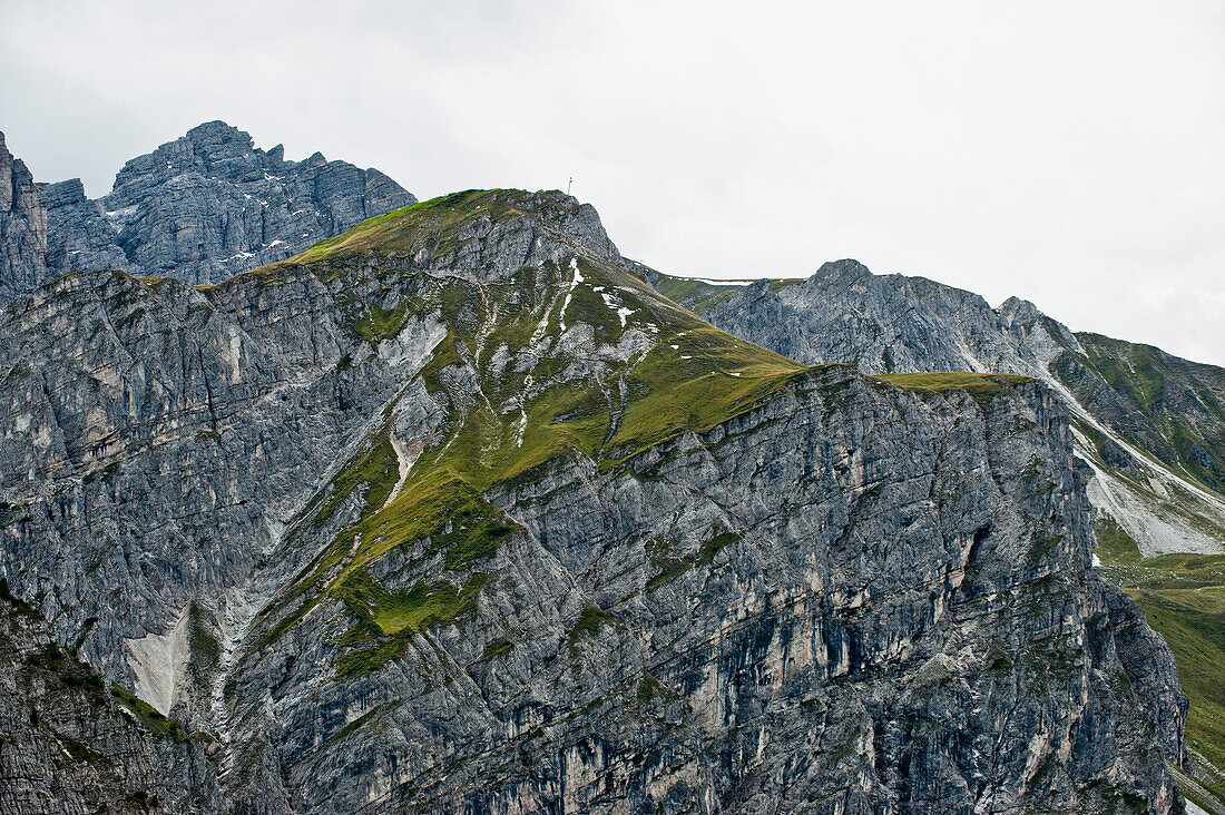 Berg, Skigebiet Axamer Lizum, Tirol, Österreich