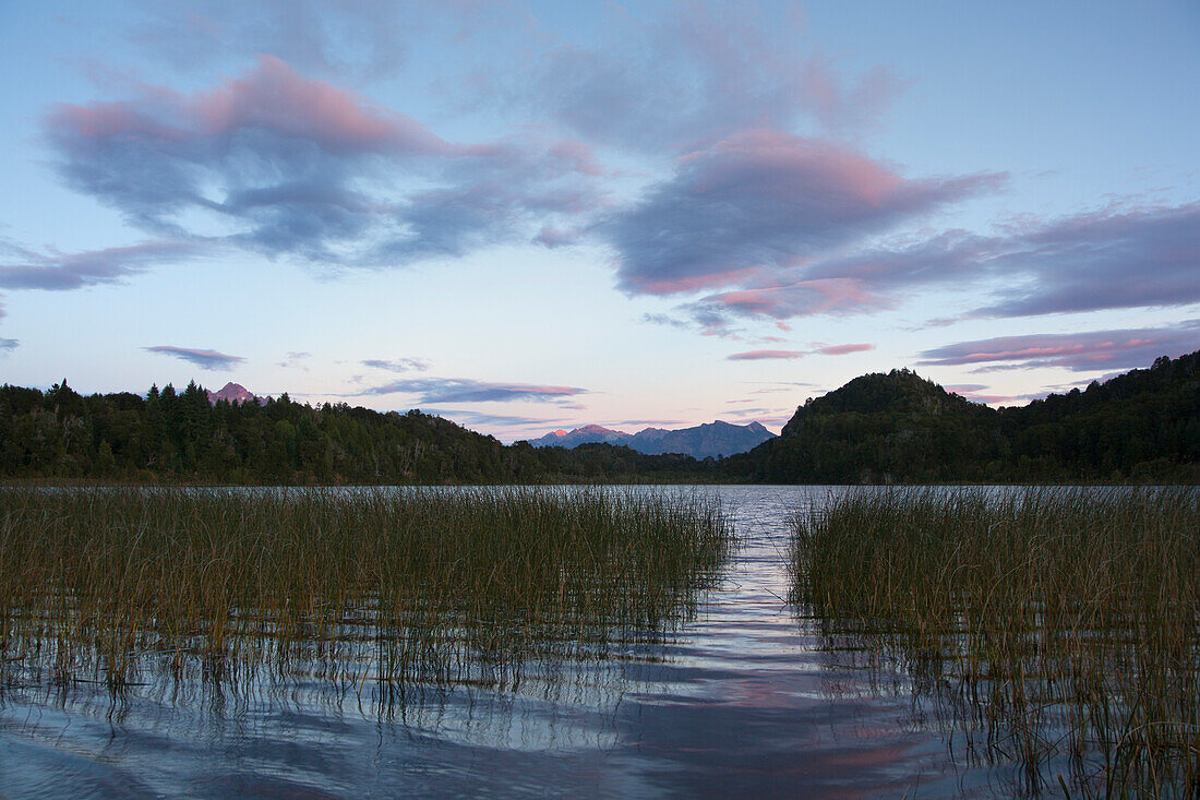 Laguna El Trebol, Nahuel Huapi National park, near San Carlos de Bariloche, Rio Negro, Patagonia, Argentina