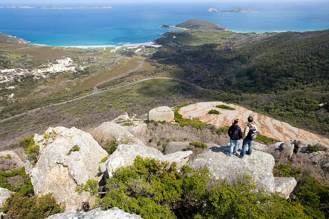 View from the top of Mt. Bishop, Wilsons Promontory National Park, Victoria, Australia