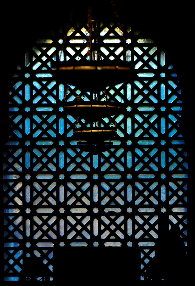 Fenster der Kathedrale La Mezquita, Cordoba, Andalusien, Spanien, Europa