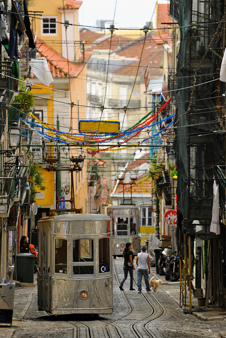 Ascensor da Bica, Lisbon, Portugal