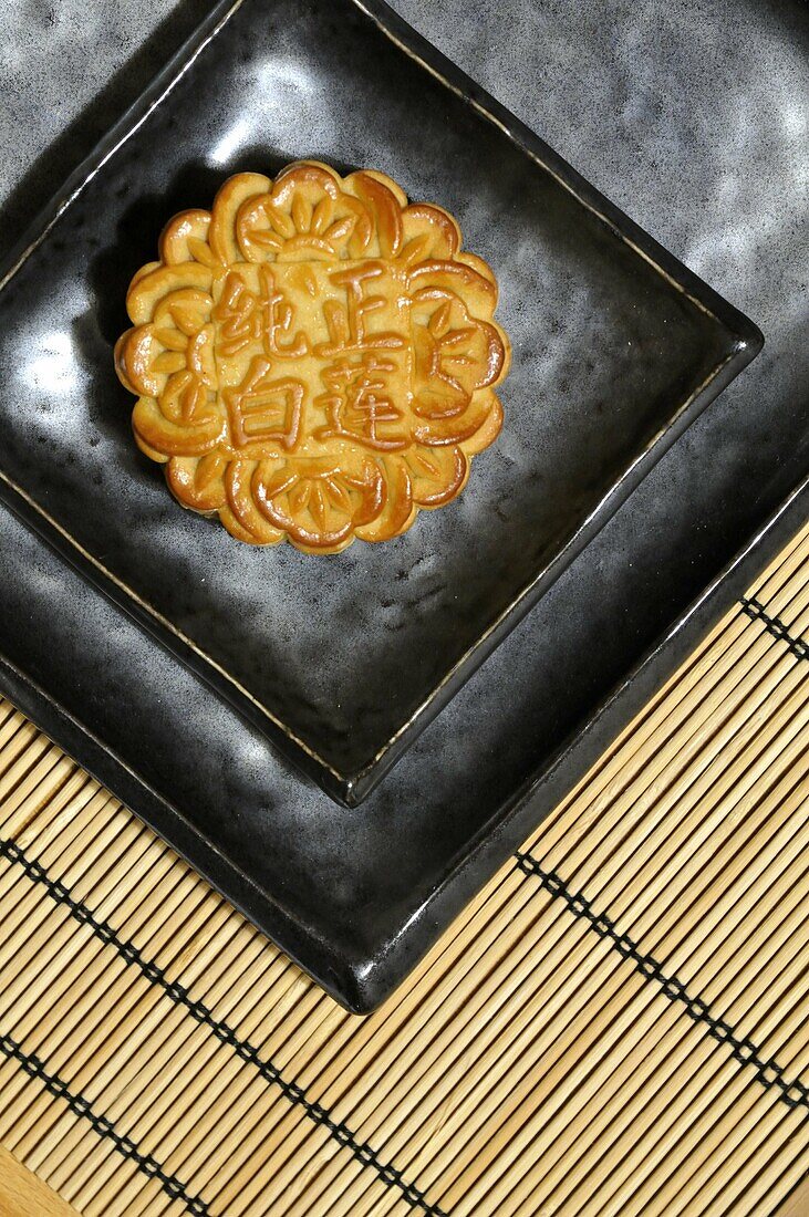 Chinese mooncake for the mid-autumn or moon festival