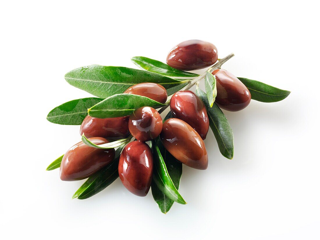 Fresh kalamata olives.
