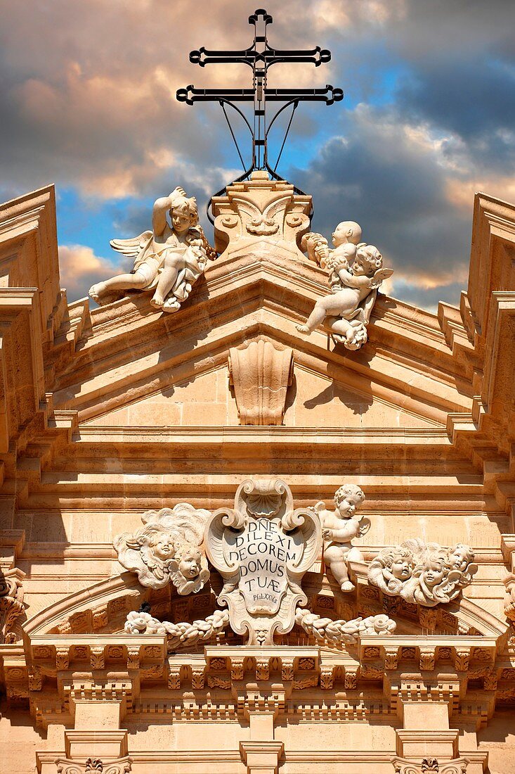 The Baroque Duomo cathedral, Syracuse Siracusa, Sicily