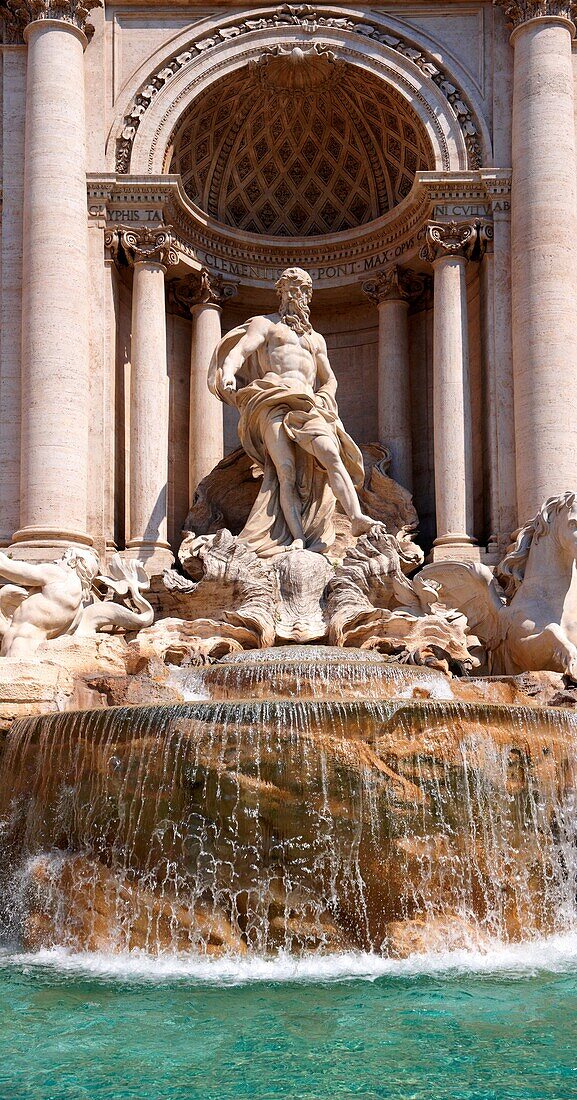The Baroque Trevi Fountain Rome