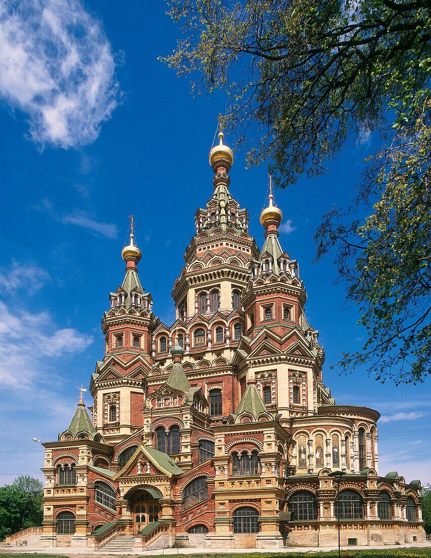 Russia Petrodvorets Cathedral