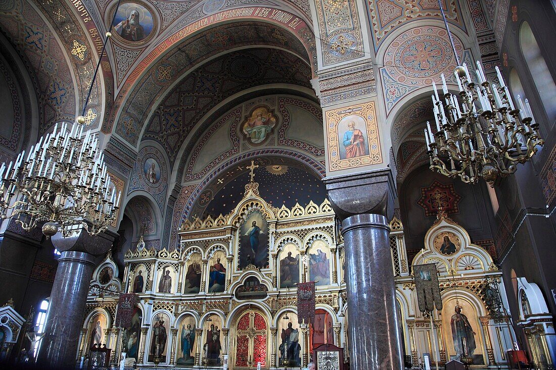 Finland, Helsinki, Uspenski Orthodox Cathedral, interior