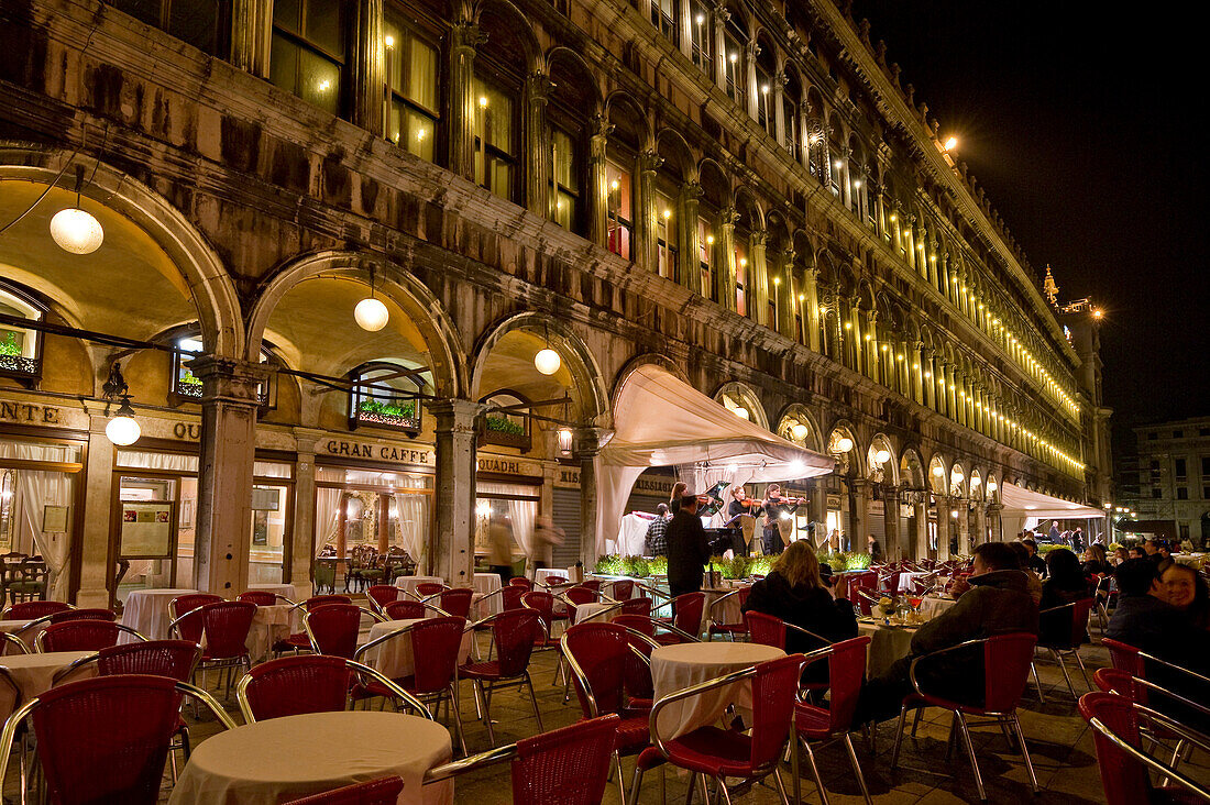 Cafe at Piazza San Marco, Venice, Veneto, Italy