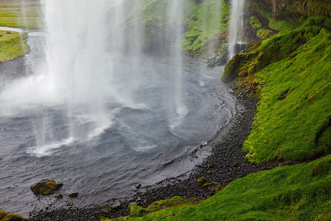 Seljalandsfoss Falls, Iceland, Europe
