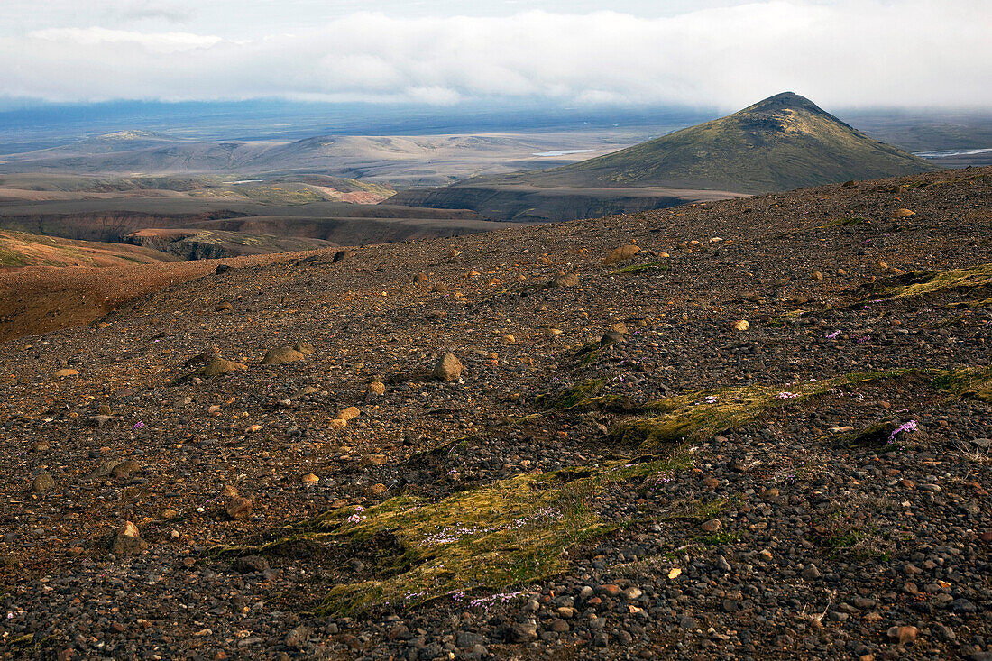 Kerlingarfjoll Mountains Situated near Route F35 From Kjolur, Highlands of Iceland, Europe