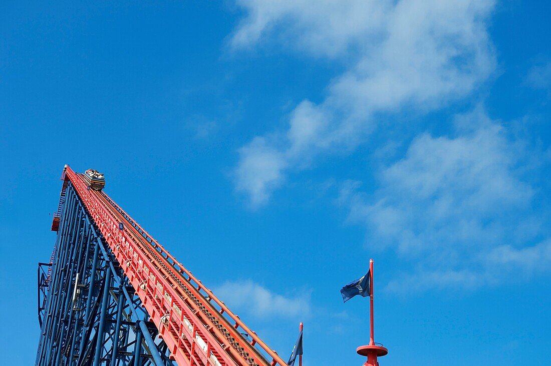 Big One Rollercoaster On Blackpool … – License Image – 70355200 Lookphotos