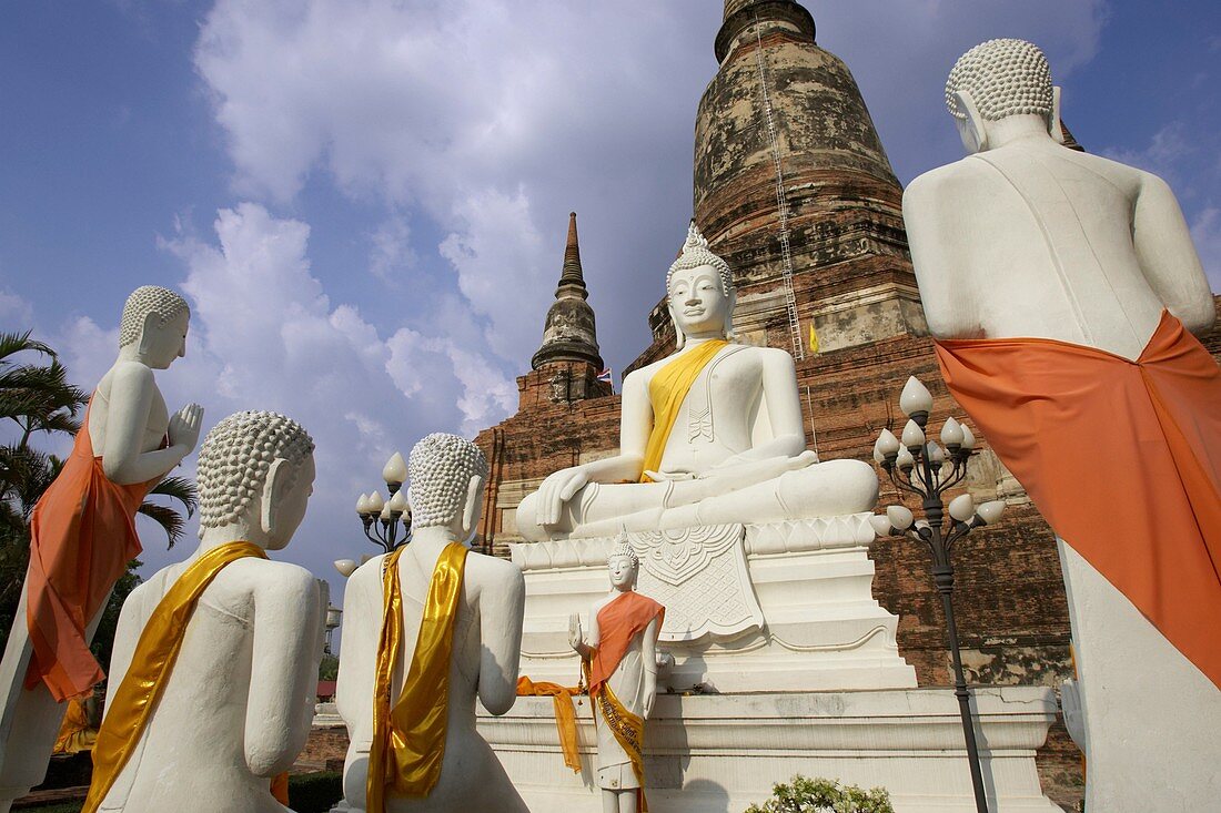 Wat Yai Chaya Mongkol, Ayuthaya, Thailand