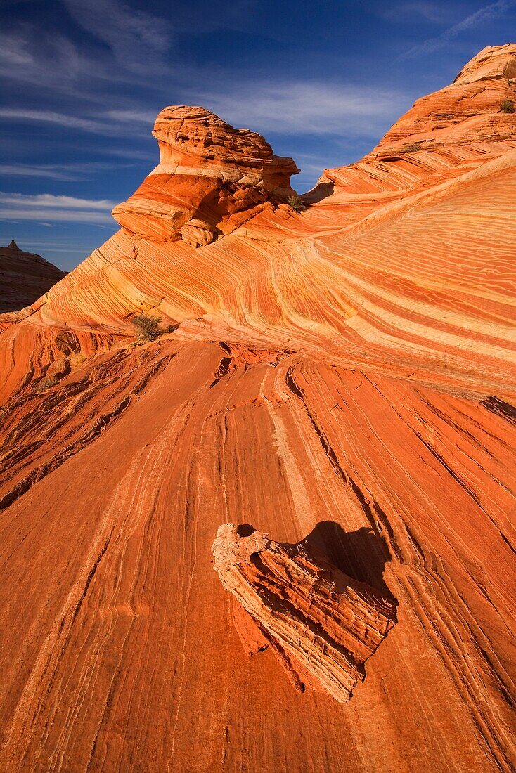 Sandstone formations in Coyote buttes wilderness