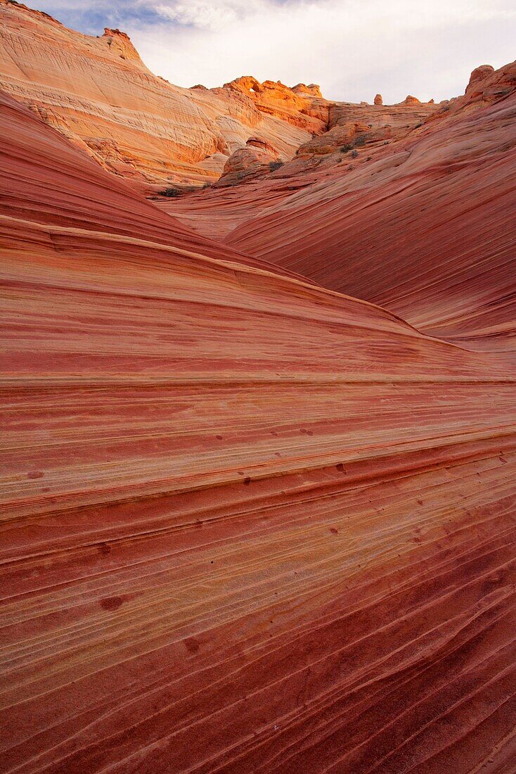 Sandstone formations in Coyote buttes wilderness