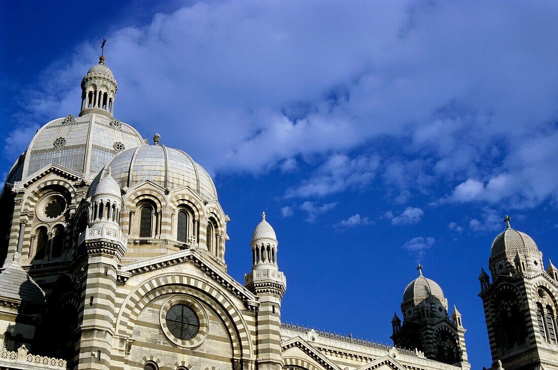 France Marseille Notre Dame de La Major Cathedral Domes