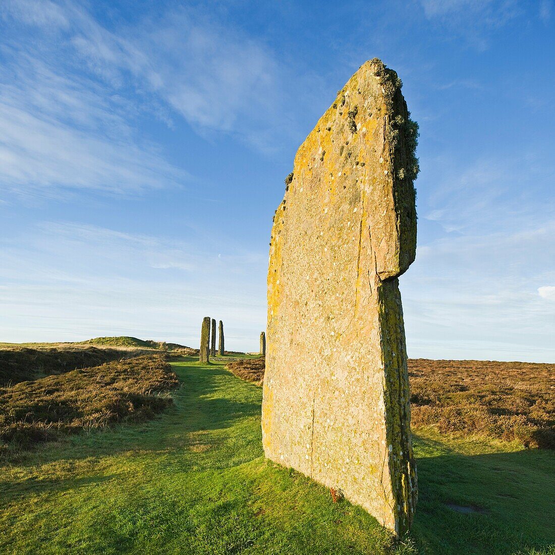 Ring of Brodgar standing stones, Orkney, Scotland