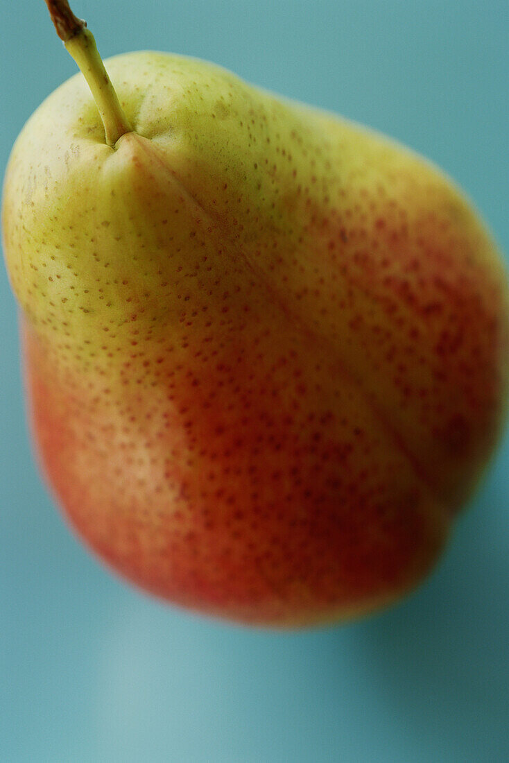 Close-up of pear, high angle view