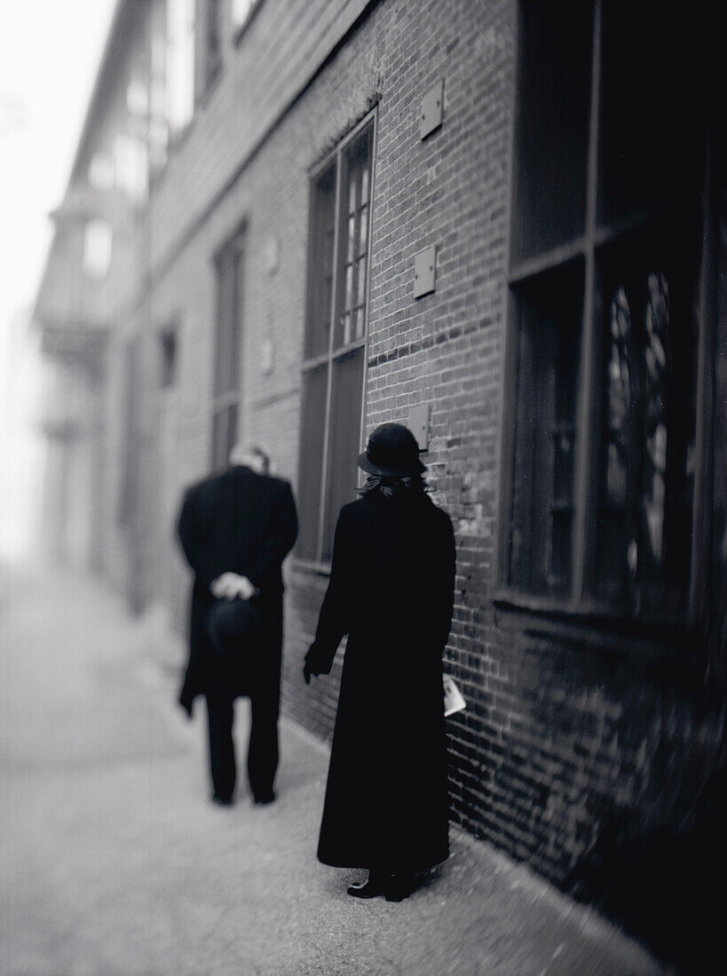 Couple in Front of Building II