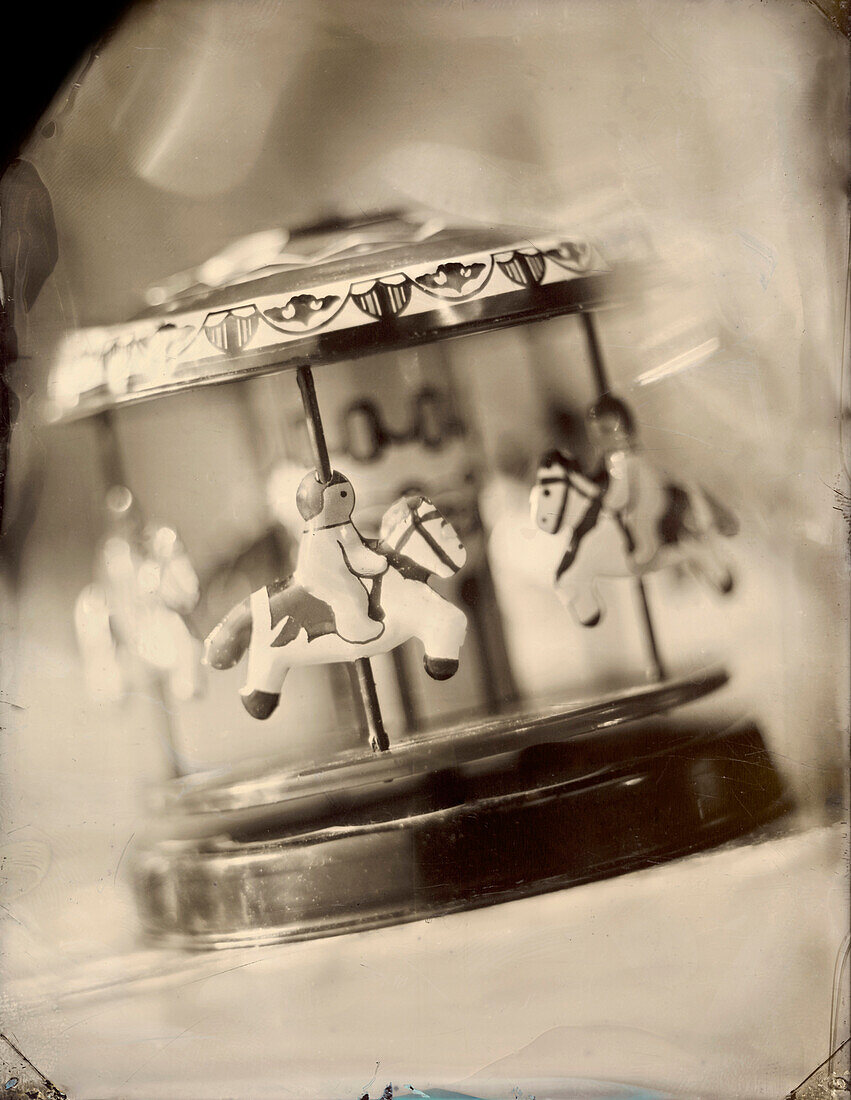 Miniature Toy Carousel