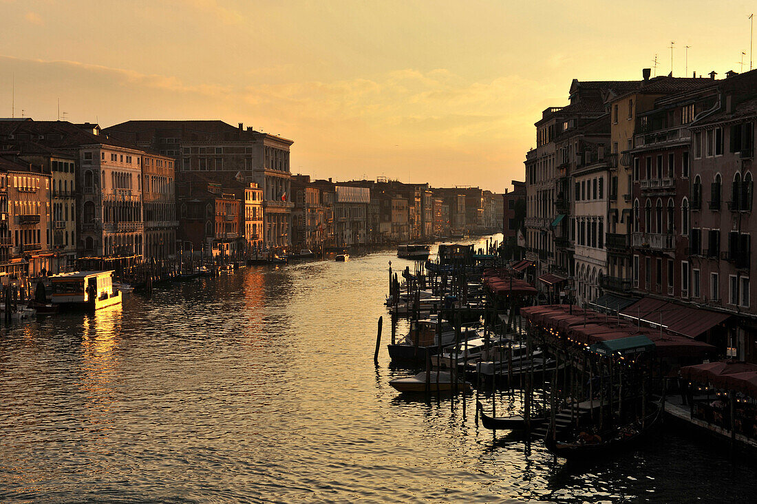 Canal Grande in the evening, Venice, Italy