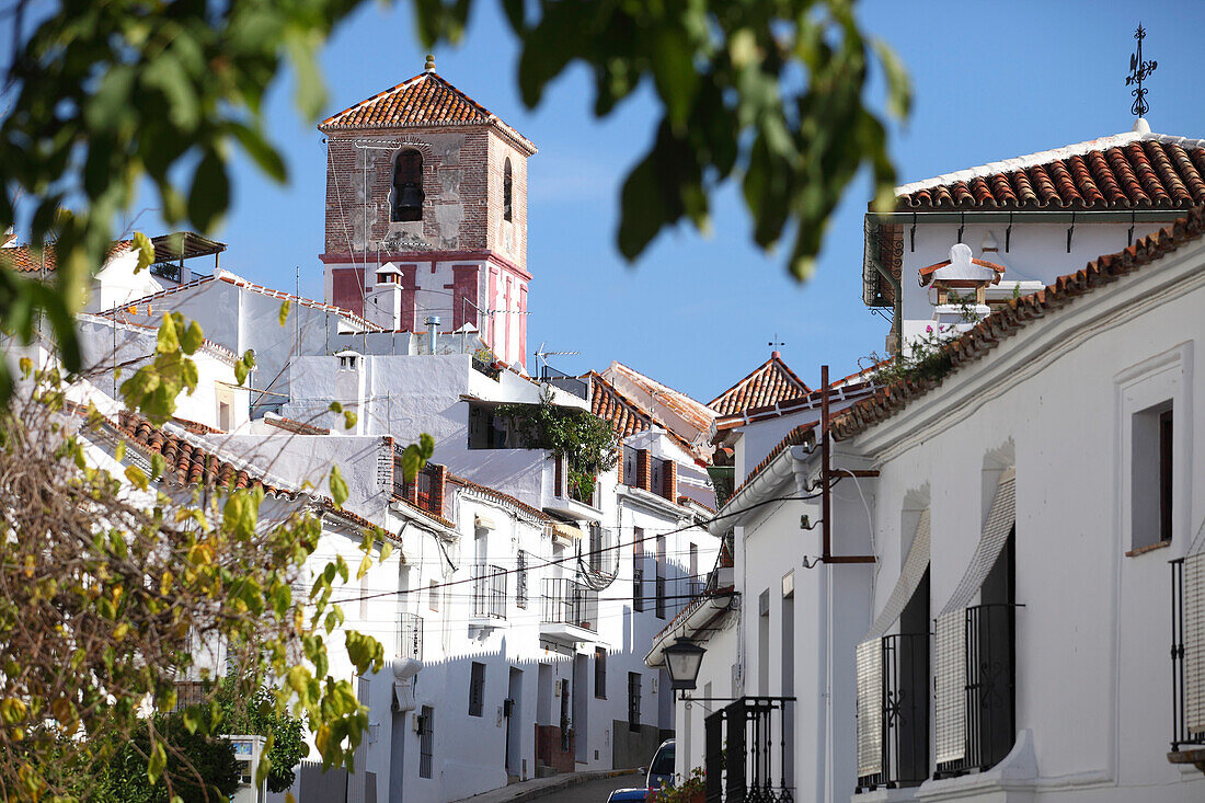 Gaucin, eines der weissen Dörfer Andalusiens, Andalusien, Spanien
