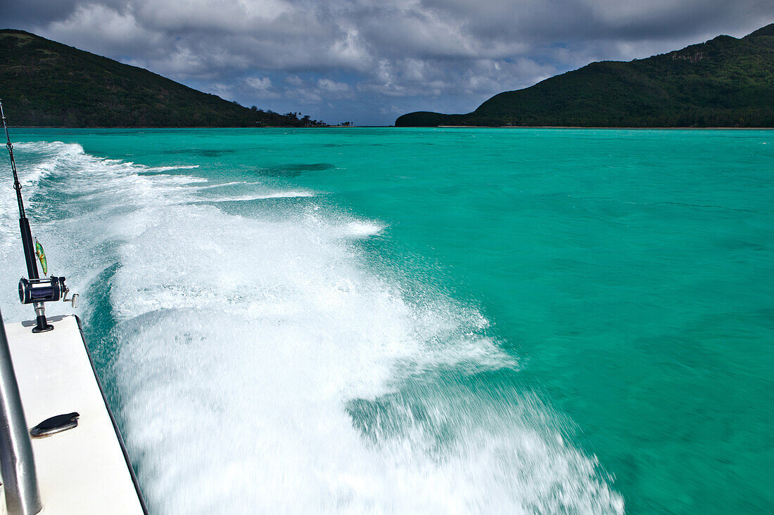 Wake From Fishing Boat, Yaqeta Island, Fiji