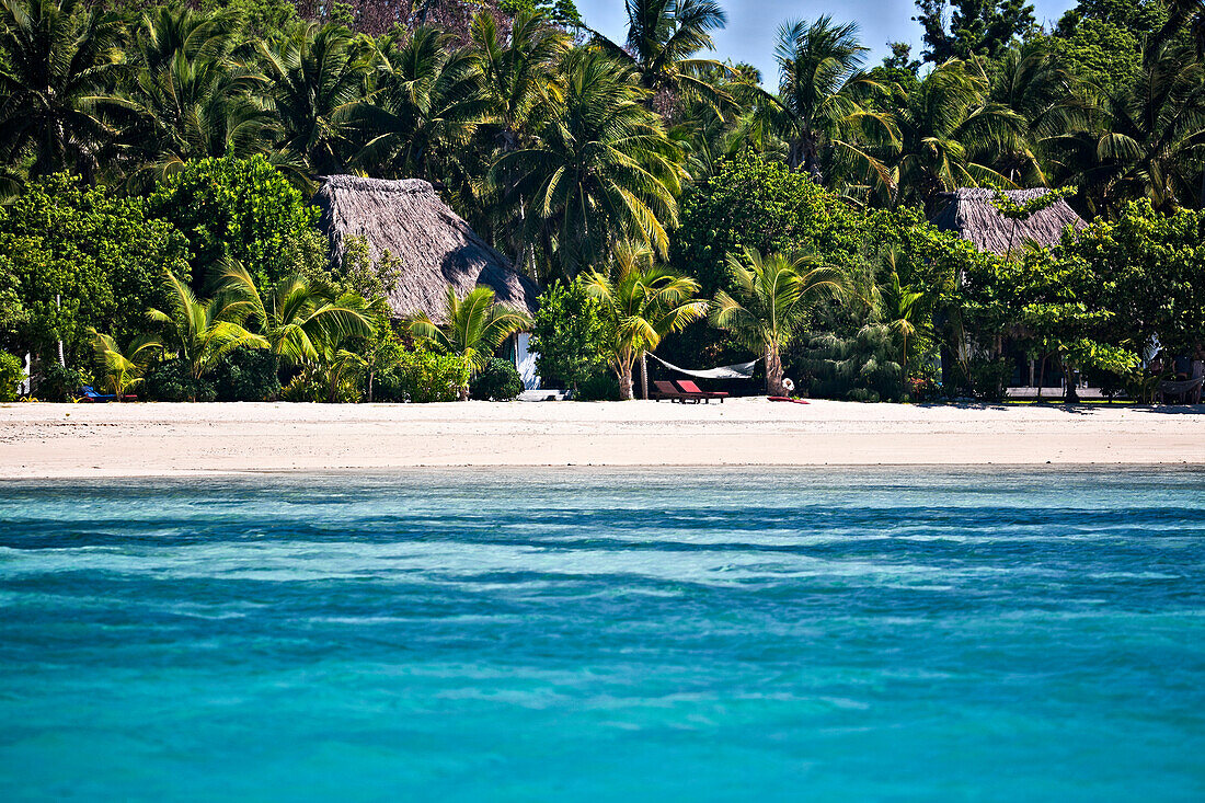 Bay In Tropical Island, Yaqeta Island, Fiji
