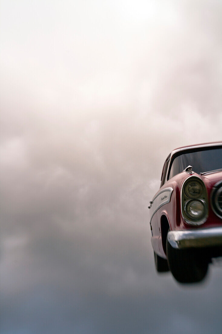 Vintage Car In The Sky, Libby, MT, US