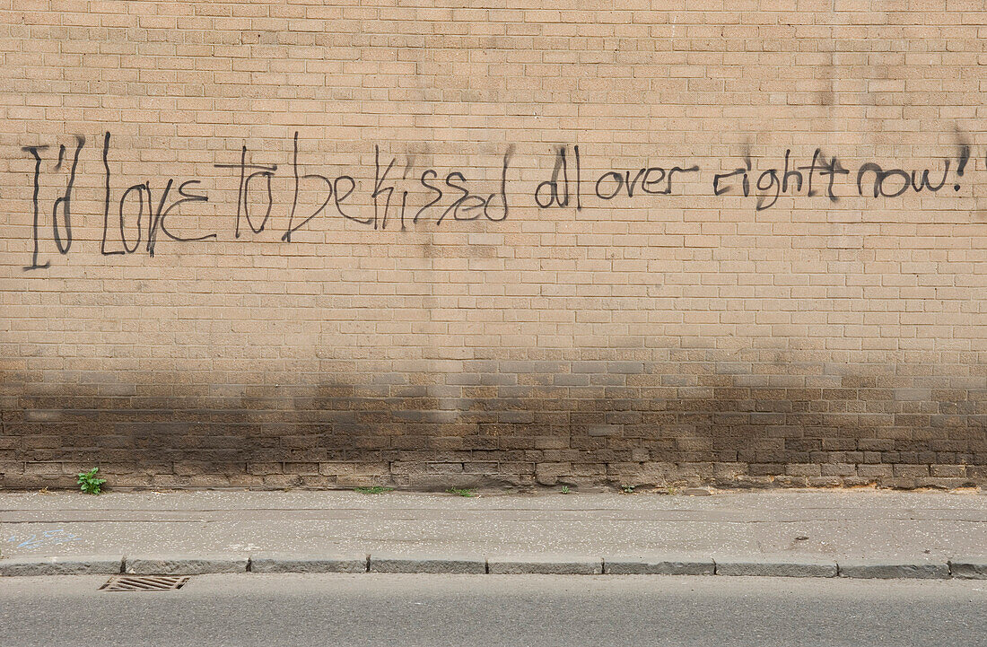 Romantic Graffiti, Ross-shire, Scotland, UK