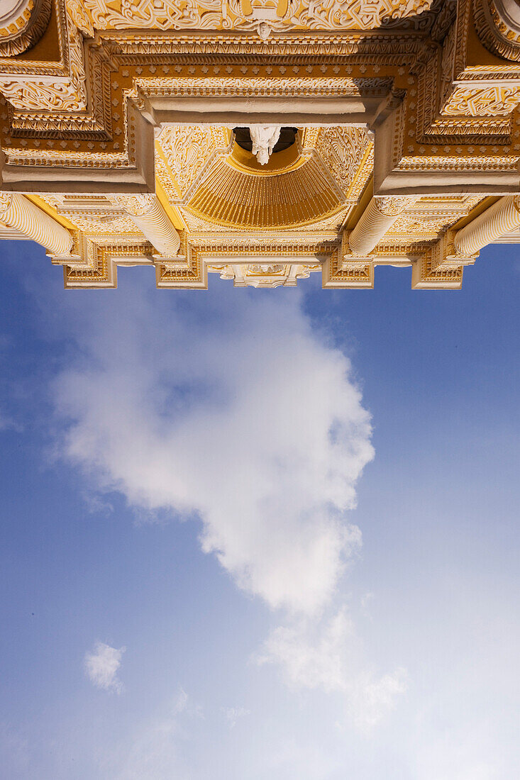 Low Angle Shot of a Church, Antigua, Guatemala