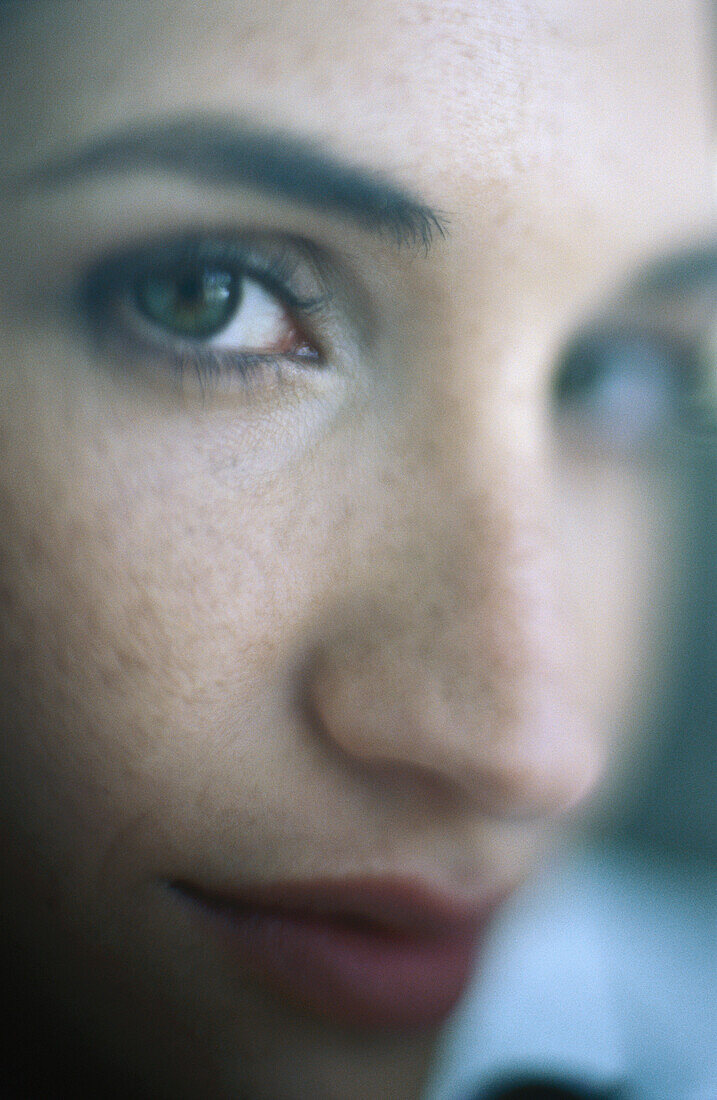 Young woman's face