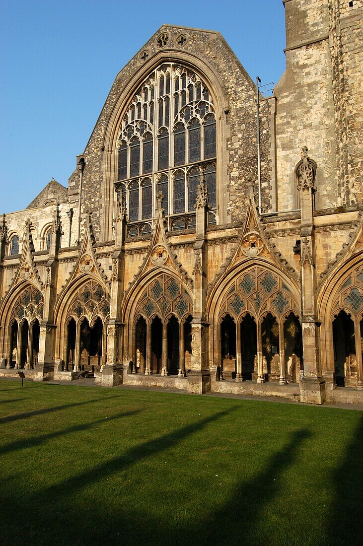 Grande Bretagne, Canterbury, Canterbury cathedral cloister