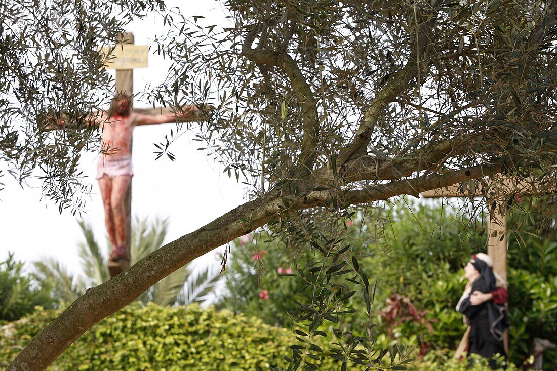 Etats-Unis, Orlando, Holy Land Experience : Crucifixion