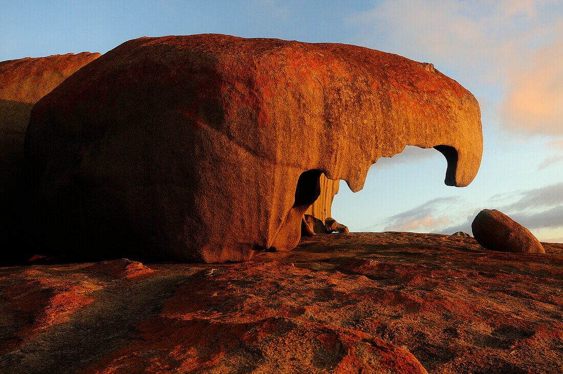 Australia, South Australia, Kangaroo Island, Eagle Rock, Remarkable Rock site