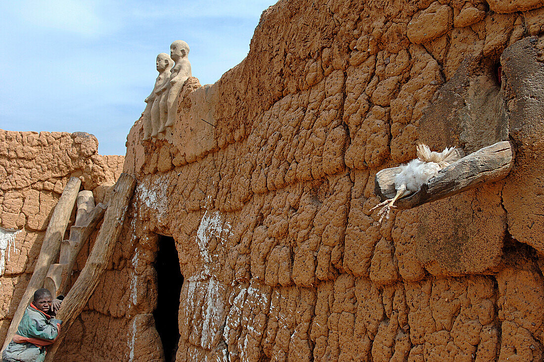 IN*Burkina-Faso, District de Kampti, village Lobi de Kerkera