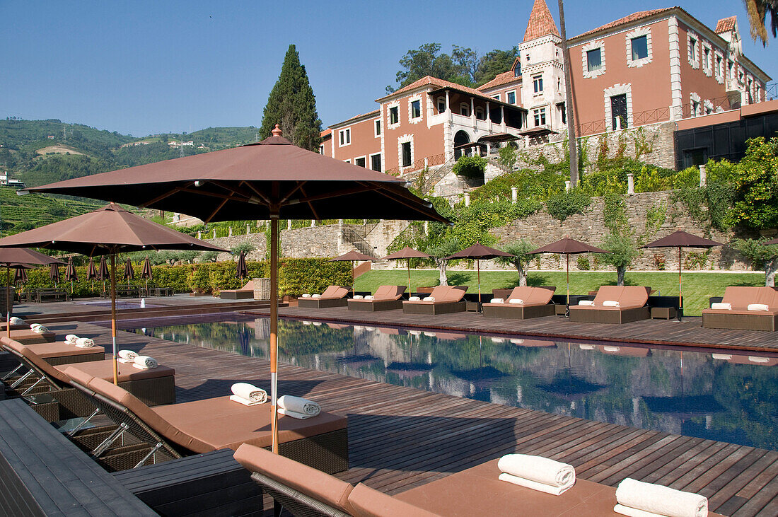 The five-star luxury Aquapura Douro Valley in World Heritage wine region. Douro region. Portugal