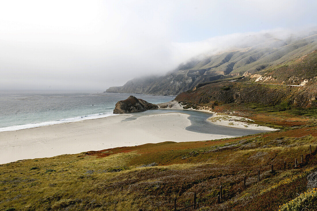 US, California, Road N°1 near Big Sur