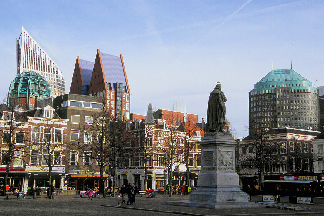 Netherlands, The Hague, old and new architecture
