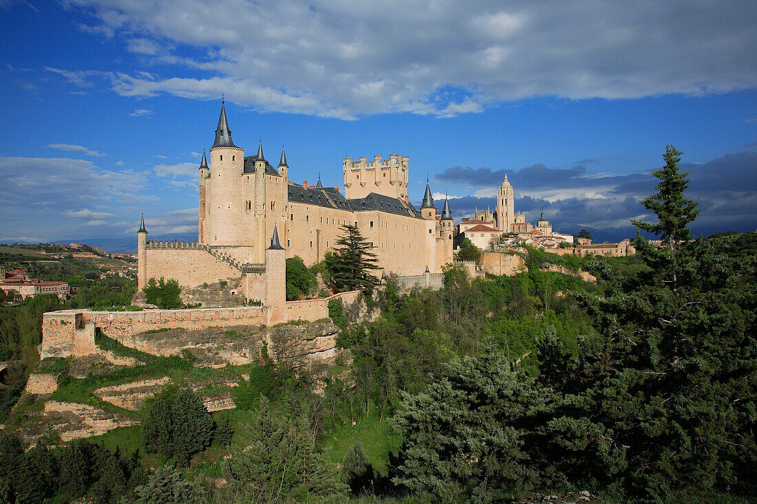 Spain, Castilla Leon, Segovia, Alcazar
