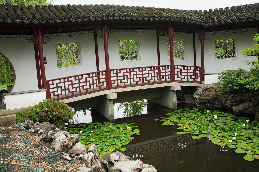 Canada, British Columbia, Vancouver, Chinatown, Dr. Sun Yat-Sen Garden