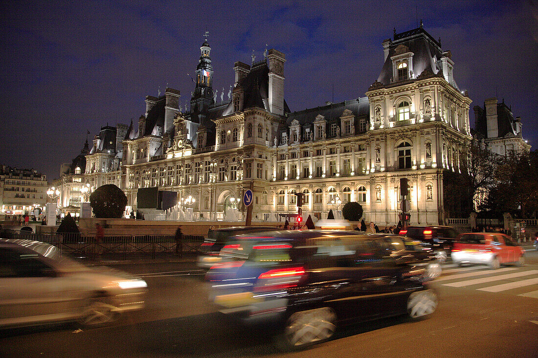 France, Paris, Hôtel de Ville, City Hall