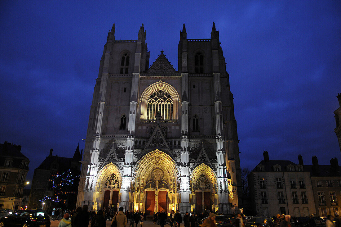 France, Pays de la Loire, Loire-Atlantique, Nantes, St Pierre and St Paul cathedral