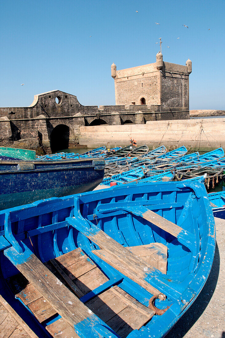 Morocco, Essaouira, skala of the port