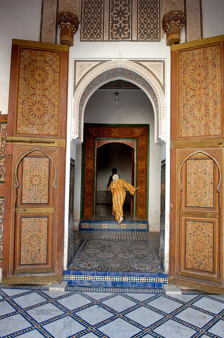 Morroco, City of Marrakesh, La Bahia Palace