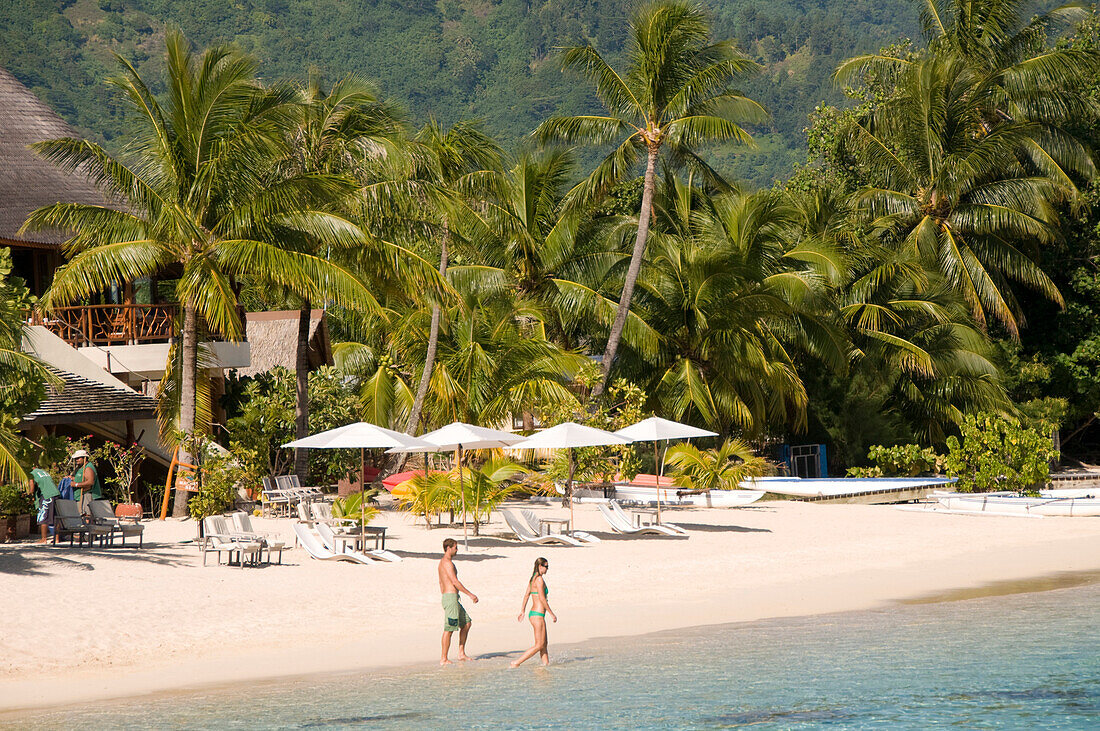 French Polynesia, Southern Pacific Ocean, Archipelago of Society Islands, Islands in the Windward, Moorea, Sheraton Moorea Lagoon Resort