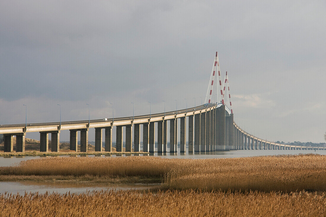 France, Pays de la Loire, Loire Atlantique, Saint-Nazaire bridge