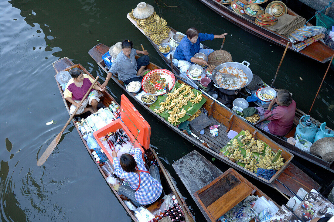 Thailand, Damnoen Saduak floating market