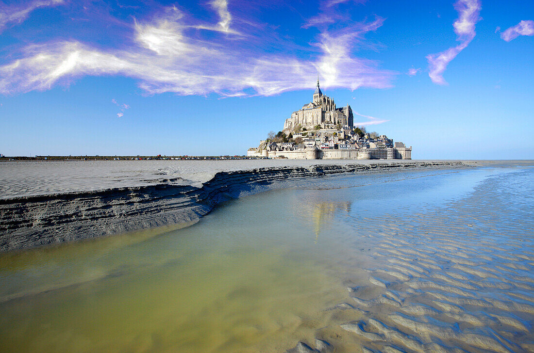 France, Normandy, Manche, Mont Saint Michel