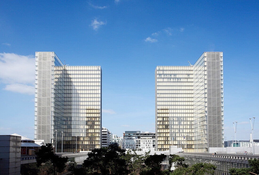 France, Paris, 13th arrondissement, Bibliothèque Nationale de France